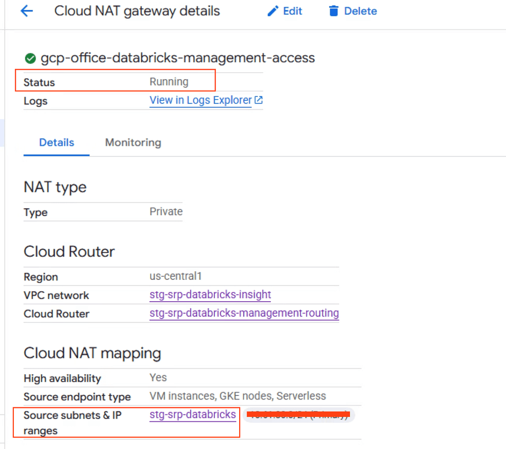 Cloud NAT
